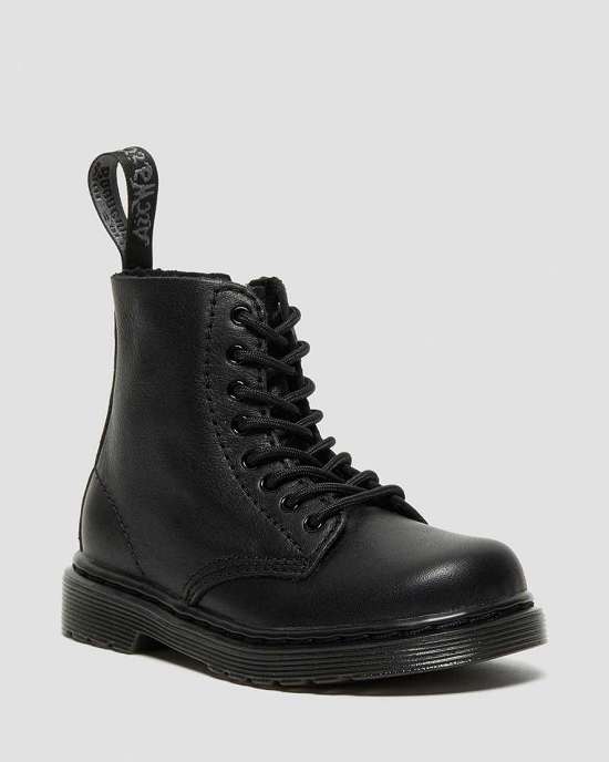 Botines Dr. Martens 1460 Pascal Niña Negros MX-16354